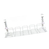Under Desk Cable Organizer 40.5CM Steel Space Saving Strong Load Bearing Desk Wire Management Tray V1294-YM0901-3117230477512