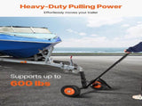 Trailer Dolly, 1000lbs Tongue Weight Capacity, Carbon Steel Trailer Mover with 2 inch Ball, 14 inch V952-TYSDQYC1000BJMKIYV0