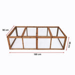 Chicken coop LARGE Run Guinea Pig Cage Villa Extension Rabbit hutch house pen V63-840511