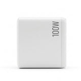 Devanti USB C Charger 100W Fast Charger 4 Port GaN Desktop Station White UCC-100W-WH