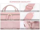 Travel Bag - Women's Travel Bag - Sports & Fitness Bag - Yoga Bag - Sports Bag - Carry-On Luggage V1265-260-PINK1