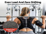 Everfit 10kg Weighted Vest Men Women, Reflective Running Vest with Armband Pouch WV-10K-BK
