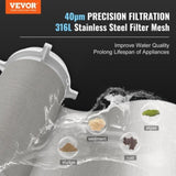 Spin Down Filter, 40 Micron Whole House Sediment Filter for Well Water, 1" G-M 1 1/4" G-M, 8 T/H V952-ZDCXQZSGLQFC03MQTV9