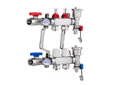 2-Branch Heat Manifold, 1/2" PEX Tubing Manifold, Stainless Steel PEX Manifold for Hydronic V952-DRFSQBXG2HLG7E0T8V0