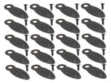 50pcs Photo Frame Back Panel Buckle Mini Picture Frames Frame Buckles Flat Turn Buttons Photo Frame V1192-AZ-W-11117