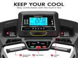 Powertrain K2000 Treadmill 22kph Electric Exercise Home Gym Cardio Running Fitness TML-HSM-K2000