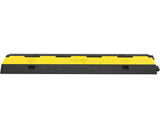 Cable Protector Ramp, 5 Packs 2 Channels Speed Bump Hump, Rubber Modular Speed Bump Rated 11000 LBS V952-DLBHQXSLX5PCSZUIBV0
