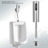 Bathroom Toilet Wall Mounted Automatic Sensor Touchless Urinal Flush Valve V1294-YM0727-JY06538