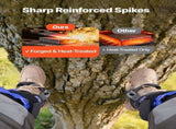 Tree Climbing Spikes Set, Height-Adjustable Tree Climbing Gear with Straps & Waist Harness, 159 kg V952-XPSZZZHKJCKSUJVZX002V0