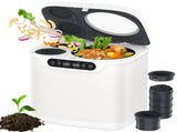 4L Electric Composter in White for Kitchen Food Waste Recycling V178-59338