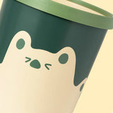Trash Can Wastebasket Recycle Bin Cute Bear Pattern Large Capacity for Bathroom Bedroom Kitchen V1294-YM0716-3117220107211