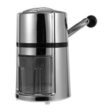 Household Ice Crusher Manual Stainless Steel ABS for Kitchen Use Plated Silver V1366-AZ2-W-20255