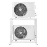Mini Split Ground Stand, Anti-Vibration Mini Split Stand for 9000-18000 BTU Ductless Air Conditioner V952-KDDMZJSCZJ9022BS6V0