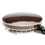 Karrera 6-String Resonator Banjo - Brown 6S-BANJO-BW
