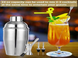 Stainless Steel Cocktail Shaker - 6-piece set - Cocktail set - Cocktail Shaker - cocktail V1188-MS101-03315-1