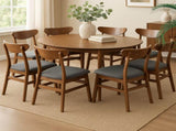 Levede 8x Dining Chairs Kitchen Chair CH1067-2-WAX4
