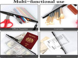 Mesh Zipper Pouch Bags, 24Pcs A5 Zipper Wallet Bags, Waterproof Pochette Plastique, Clear Mesh V1259-DP01-A-2939