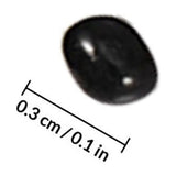 Black Glass Fish Tank Rocks Aquarium Gravel Polished Stones Durable Decorative Texture V1369-AZ3-W-14585