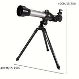 **Entry-Level Quick-Setup Astronomical Telescope Stable Tripod, Four-Step Star and Landscape V1102-HQWYJ001