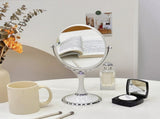 Back to School Chmadoxn Magnifying Makeup Mirror Double Sided Tabletop Mirror with 3 Magnification, V1189-WXFWAL-20260326-02963