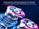 Portable Car Tire Inflator Pump with 12V Cigarette Lighter Plug, Multi Function for Balls Swimming V1366-AZ2-W-14728