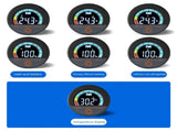 LCD Digital Voltmeter 8-100V Two Wire Voltage Meter Universal VoltTester Panel VoltGauge V1192-AZ-W-10427