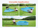 Frame Above Ground Swimming Pool, 3 x 2 x 0.762 m Rectangular Steel Metal Frame, Large Rectangle V952-KJYYC10FT6FTP9KKK001V0