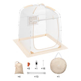 Sports Tent Instant Tent Shelter Weather Proof 1 Person Clear Bubble Tent V952-BWZPDRZTMFX5QJU6SV0