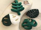 Turtle Back Bamboo Sofa Pillow Cushion Leaf Shaped Throw Pillow V1294-YM0716-220726DJ04-3