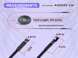 255"Drive Belt 41A5434-13A for 8ft Chamberlain Craftsman Garage Door Opener Assembly,Compatible with V1259-DP01-A-5384