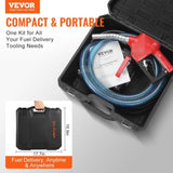 VEVOR Fuel Transfer Pump, 12V DC 10 GPM 1/4 HP, Portable Electric Diesel Transfer Pump with V952-CYBMG10GPM147B515V9