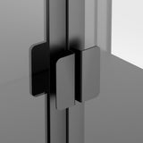 Stacked Glass Display Cabinet Collections Storage DBOX1004-4-D-BK