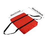Type IV Throwable Flotation Device, 200lbs Capacity Boat Cushion, Waterproof Marine Throw Cushion V1366-AZ2-W-16695