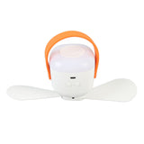 Ceiling Fan Built in Light USB Rechargeable 4 Adjustable Wind Speed Portable Tent Canopy Fan for V1294-YM0901-3113250026111