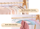 Clothes Hanger 14 Pack, Sweater Hangers No Shoulder Bump, 16.5 inch Wide Heavy Duty Coat Hangers for V1258-DP02-WO-186