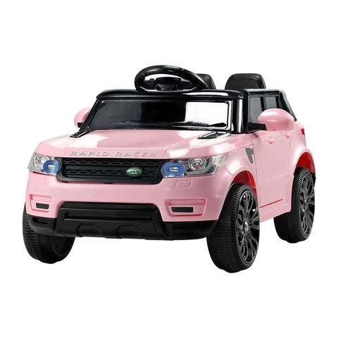 Rigo Ride On Car Kids Electric Ride On Cars SUV Remote 12V Pink RCAR-RANGEROVER-PK