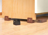 4Pcs Brown Furniture Risers for Table Legs Adjustable Height Scratch Resistant V1369-AZ3-W-23473
