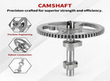 Camshaft Kit for B&S Garden Tractor Riding Mower Camshaft Replacement, ABS Metal material, V1189-LC-QP-00286