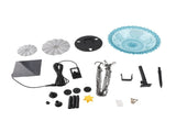 Solar Bird Bath Fountain for Outdoor Plastic Hanging Solar Powered Hummingbird Water Fountain for V1294-YM0901-3111240156711