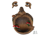 Tree Face Decor Bird Feeder Outdoor Fun Old Man Tree Hugger Sculpture Yard Art Garden Lawn Ornament V1294-YM0901-3111240195211