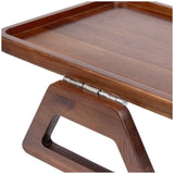 Smart Design Acacia Sofa Armrest Tray V178-68924