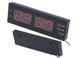 LED Calendar Clock Innovative Night Light Electronic Wall Clock for Home Office LaboratoryEU Plug V1294-YM0901-3115210104711