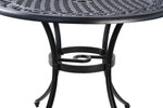 Marco Aluminium 90cm table V231-CAT-090 BLACK