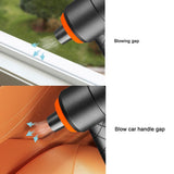 Handheld Vacuum Cleaner - 7.3 x 2.2 x 2.4in, 6000Pa Strong Suction Cordless USB Car Vacuum for Dry V1366-AZ2-W-26562