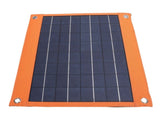 Solar Panel USB A USB C Outputs 20W Solar Charging Panel with Kickstand Cigar Lighter Battery Clip V1294-YM0901-3111250057511
