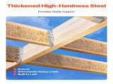 50 Pcs Joist Hanger, Inner Dimensions 1.57 x 1.50 x 7.83 inch / 40 x 38 x 199 mm, Rafter Hurricane V952-TLDJ210INCH5HCMQL001V0