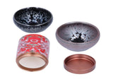 Tea Canister Teacup Set Ceramics Kung Fu Tea Set Gift Accessories for Home Gift Drinking V1294-YM0721-3118210076611