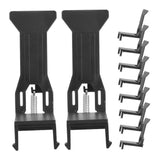 Universal Plastic Cash Drawer Clips, Black, Versatile Accessory V1192-AZ-W-22420