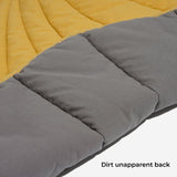 Cozy Leaf-Shaped Pet Mat for Dogs and Cats Multi-Use Plush Sleeping Pad, Warm Blanket, and Crate V1341-ZY-JXTNBF5D-YELLOW
