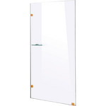 800 x 2100mm Frameless 10mm Safety Glass Shower Screen V63-829611